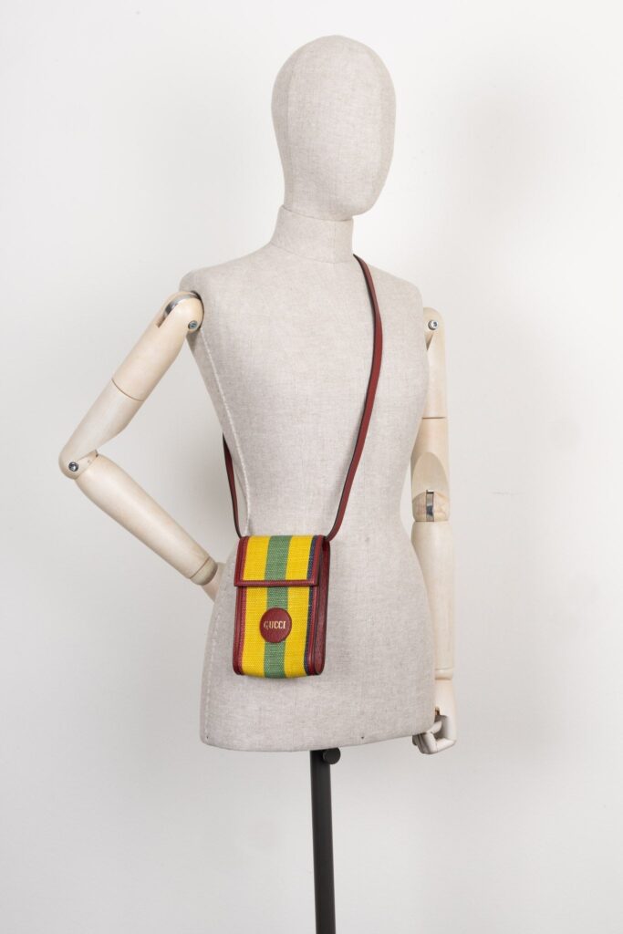 GUCCI Baiadera Striped Crossbody Bag - Product Image 2