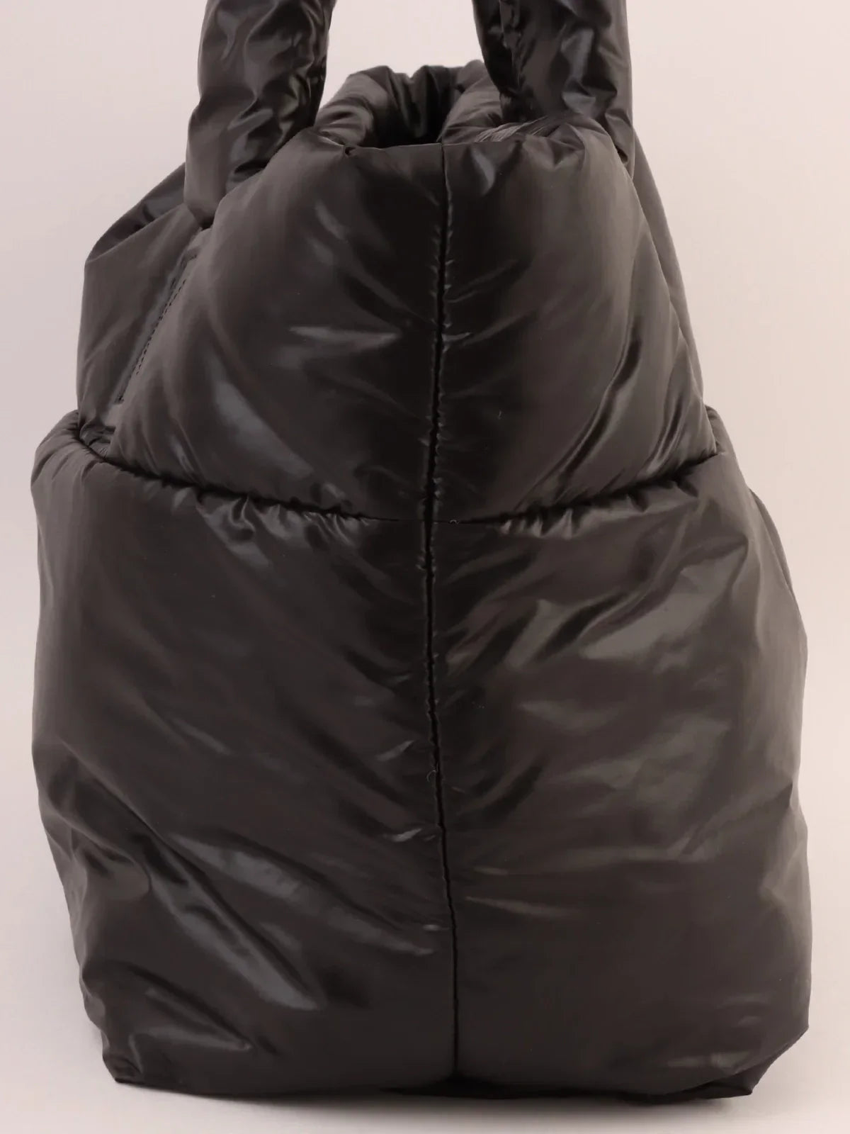Chanel Around Made Nyon Cc Cocoon Tote Bag Black