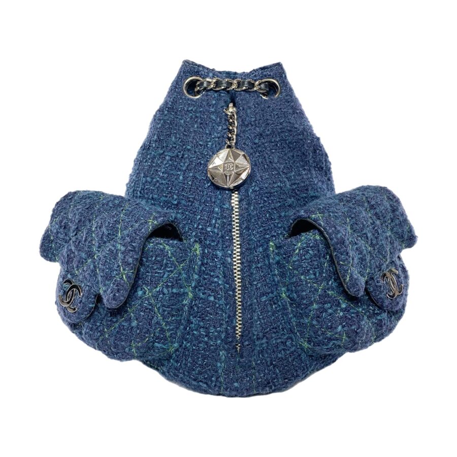 Chanel Navy Mini Backpack is Back Backpack | Studio Nafay