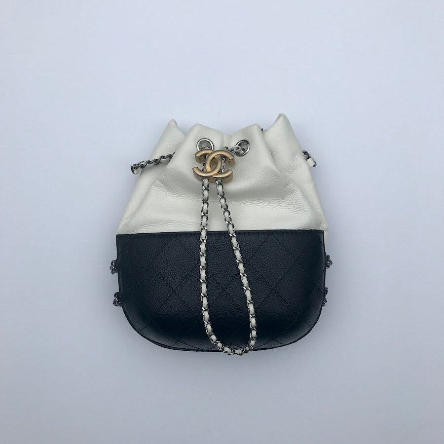 Chanel Bicolor Gabrielle Small Bucket Bag | Studio Nafay