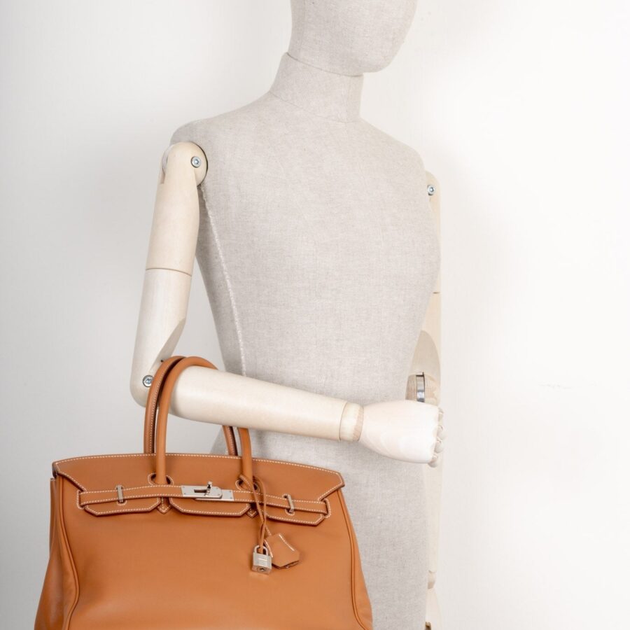 HERMÈS Birkin 35 Swift Gold | Studio Nafay