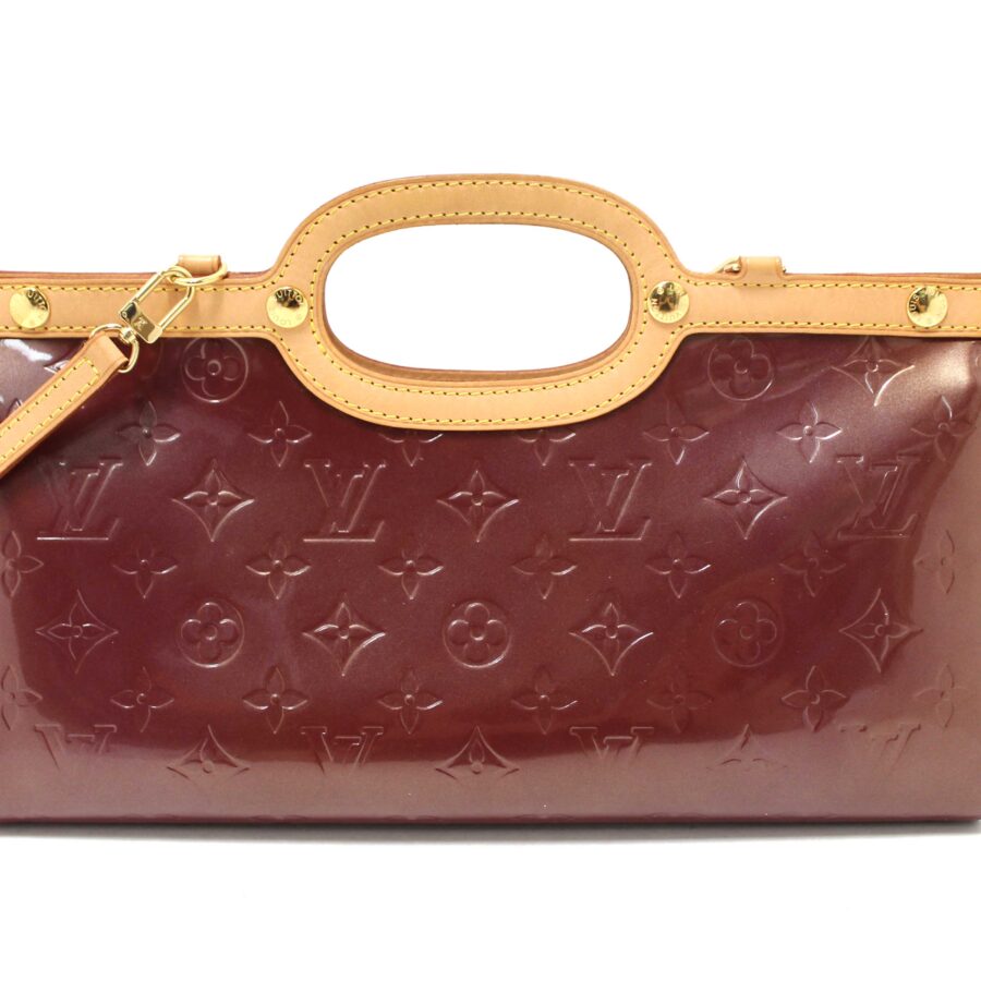 Louis Vuitton Purple Monogram Vernis Leather Roxbury Drive Bag | Studio Nafay