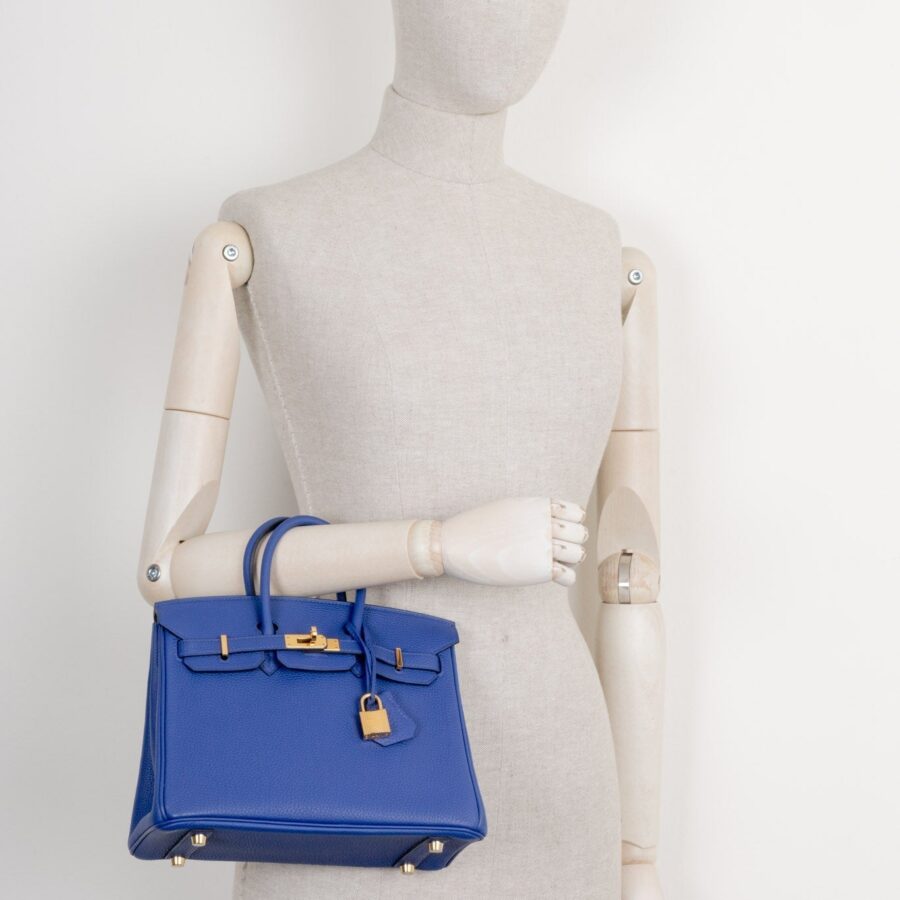 HERMÈS Birkin 25 Togo Electric Blue | Studio Nafay