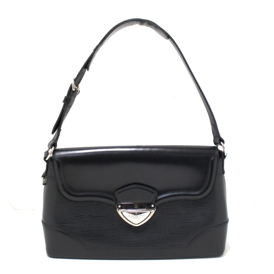 Louis Vuitton Black Epi Leather Bagatelle PM Shoulder Bag | Studio Nafay