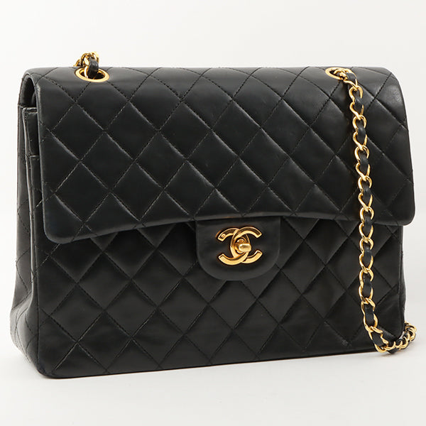 Chanel Matelassé Black Shoulder Bag | Studio Nafay