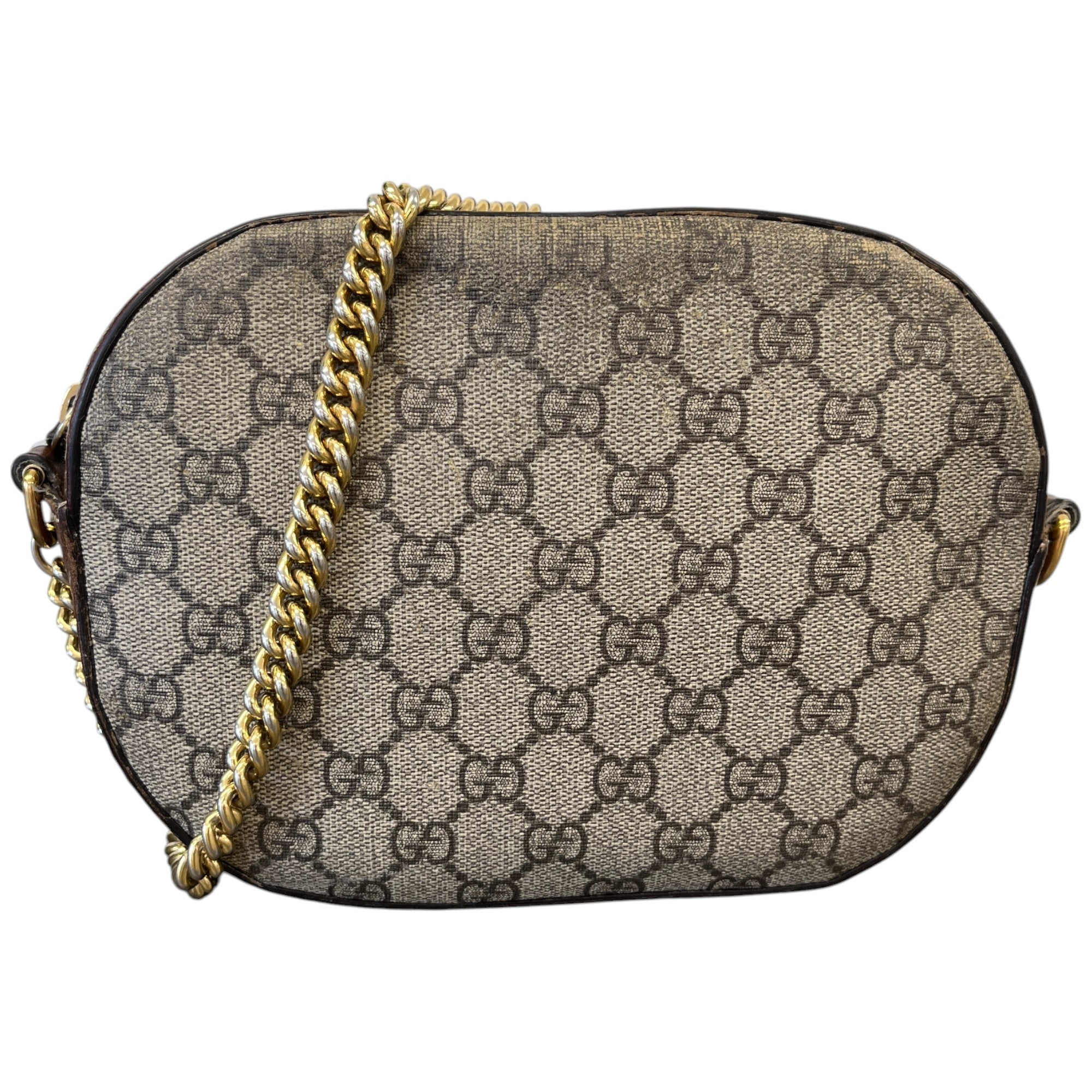 Women’s Gg Supreme Chain Crossbody Bag Beige