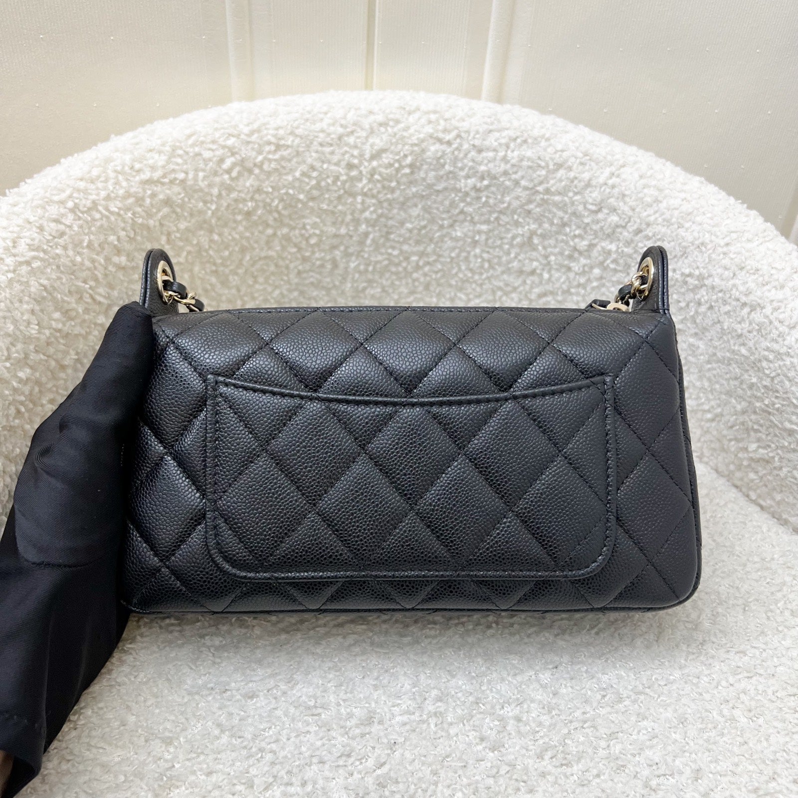 [Local Set – July ] Chanel 25A Clutch with Chain in Black Caviar GHW (Model: )