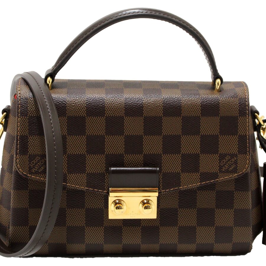 Louis Vuitton Damier Ebene Croisette Handbag/Messenger Bag | Studio Nafay