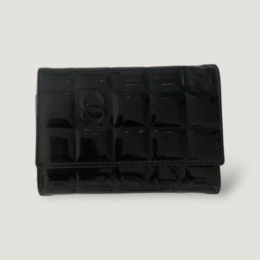Chanel Leather Patent Key Handbag | Studio Nafay