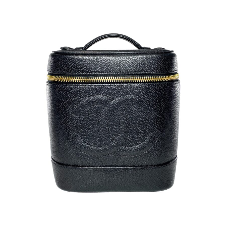 Chanel Caviar Leather Black Handbag 4 | Studio Nafay