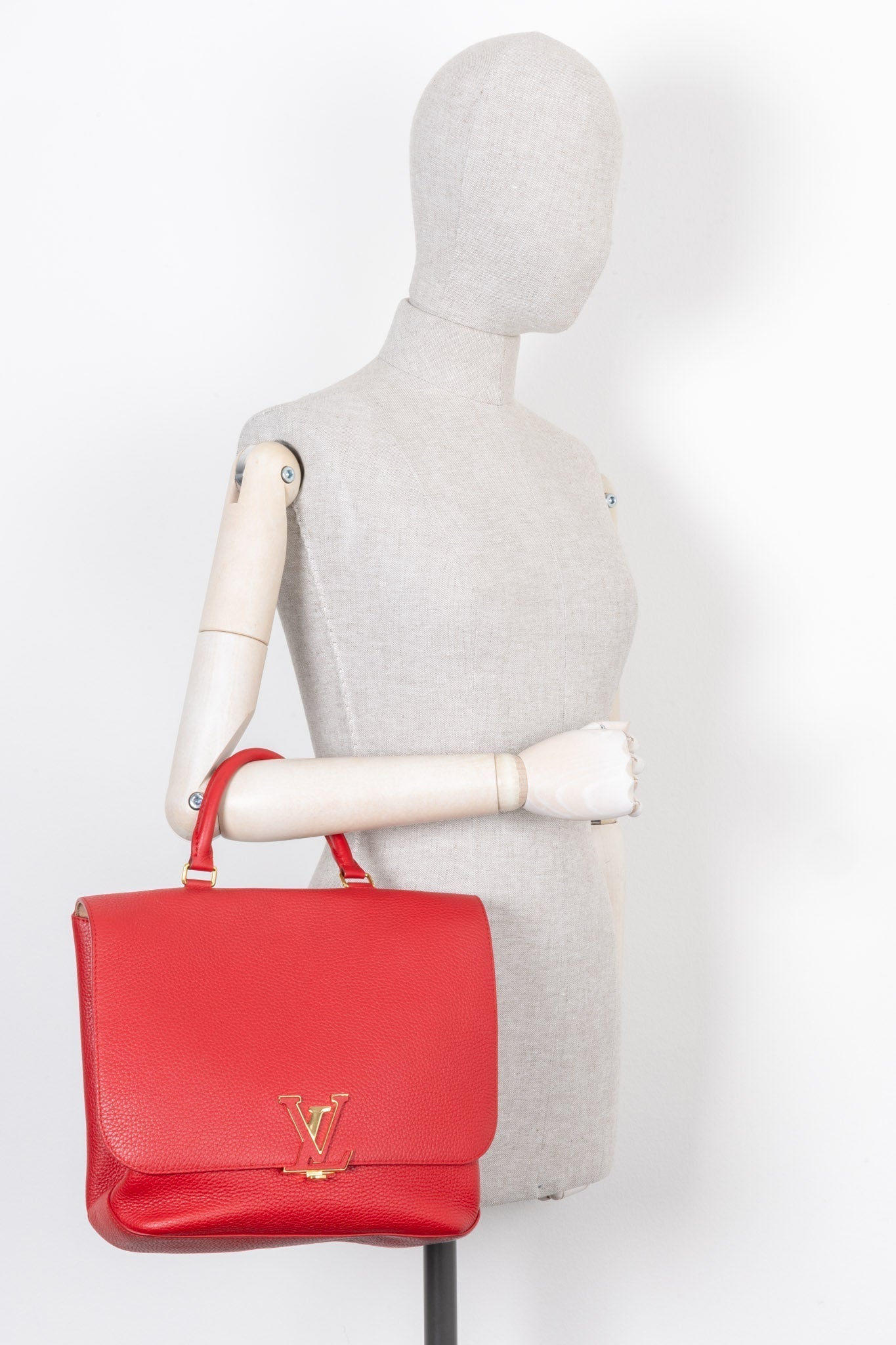 LV Volta Crossbody Bag Red Leather