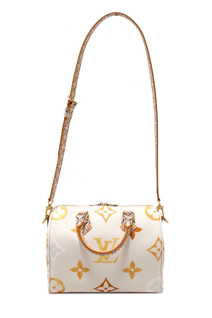 NEW Louis Vuitton Limited Edition Beige/Orange Monogram Giant By The Pool 2.0 25 Bandouliere Bag - Product Image 2