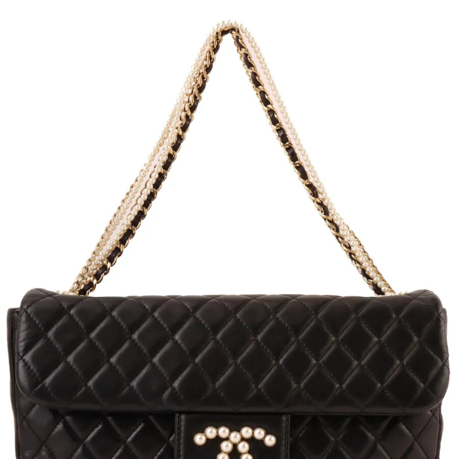 Chanel Around Made Westminster Shoulder Bag Black | Studio Nafay