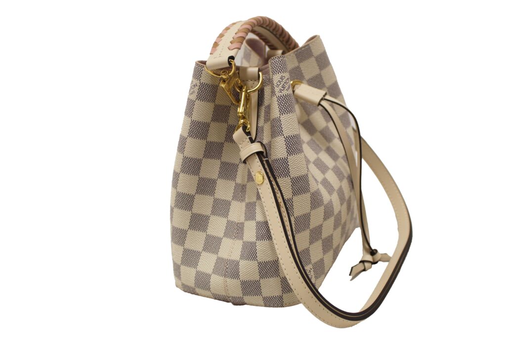 Louis Vuitton Damier Azur Canvas with Braided Handle NeoNoe BB Bag - Product Image 2