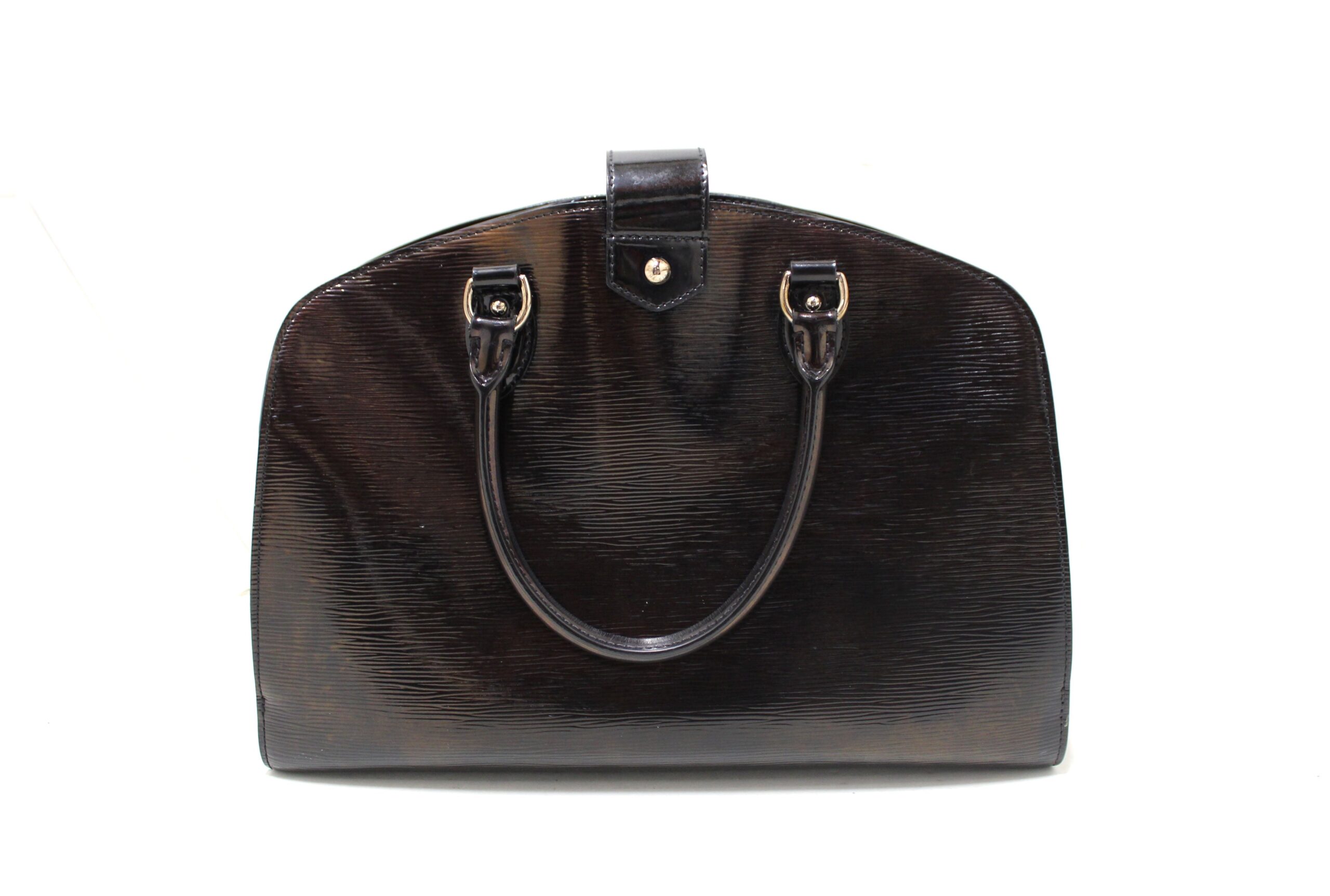 Louis Vuitton Black Electric Epi Leather Pont-Neuf GM Handbag