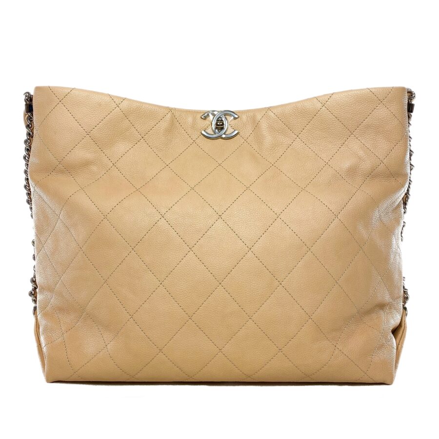 Chanel Beige Braided With Style Large Hobo Bag | Studio Nafay