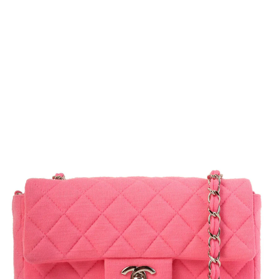 Chanel Around Made Cotton Turn-Lock Shoulder Bag Pink | Studio Nafay