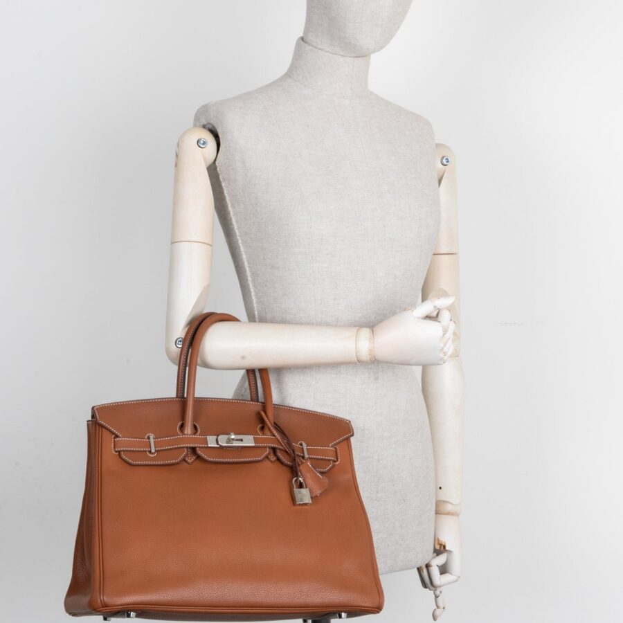 HERMÈS Birkin 35 Barenia Faubourg Fauve | Studio Nafay