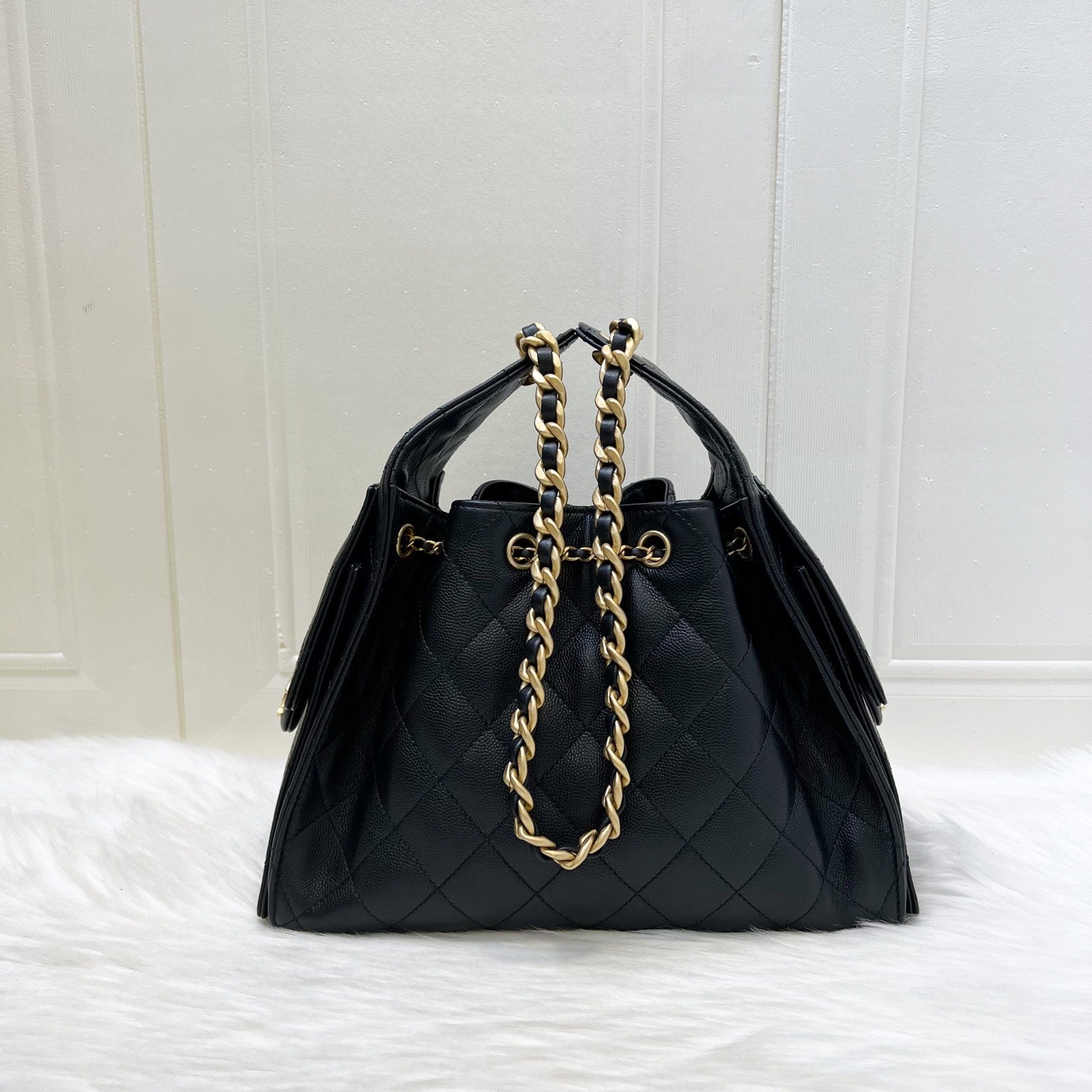 [Brand New – July ] Chanel 25 Small Hobo Bag in Black Caviar and AGHW (Model: )