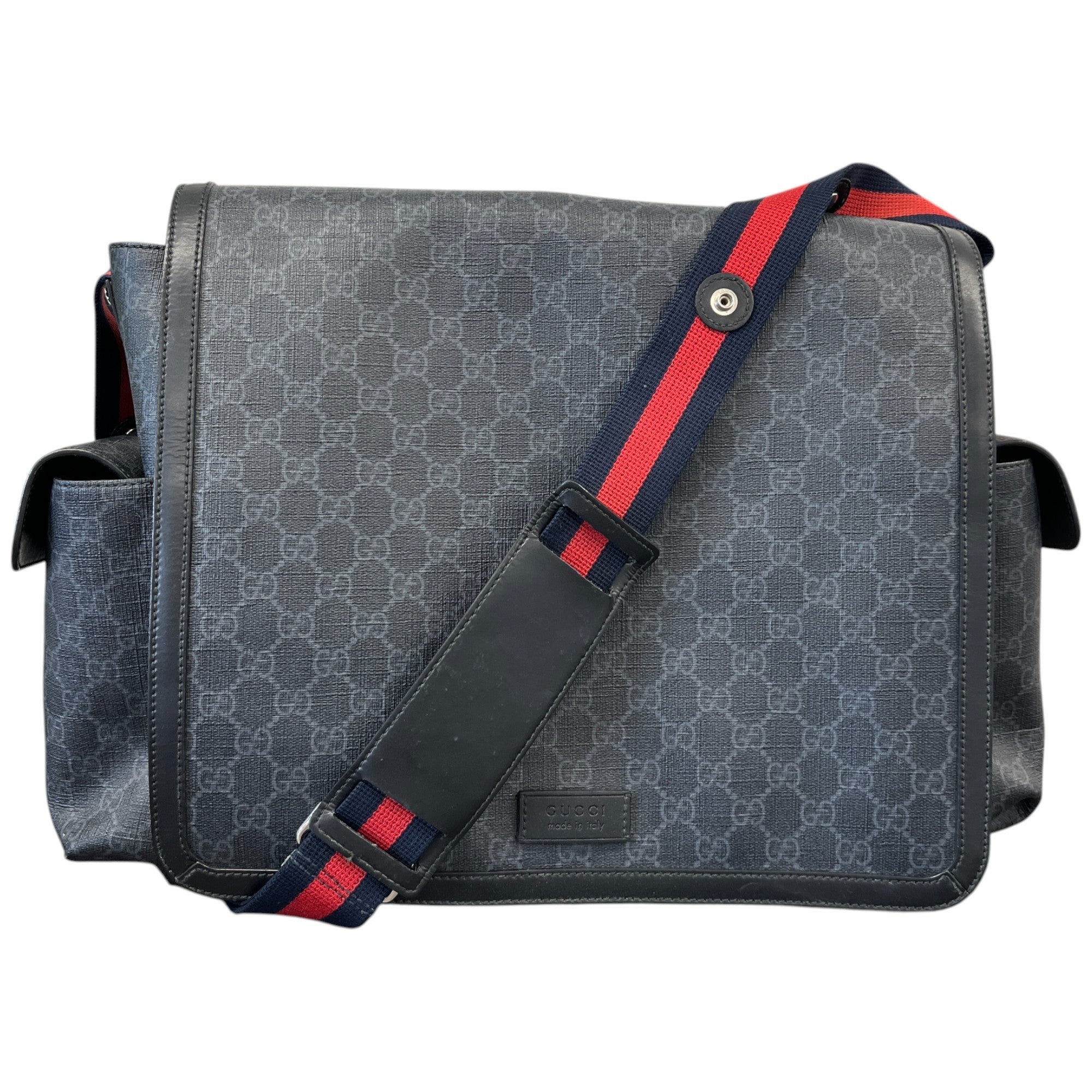 Women’s Gg Web Large Baby Changing Bag Black