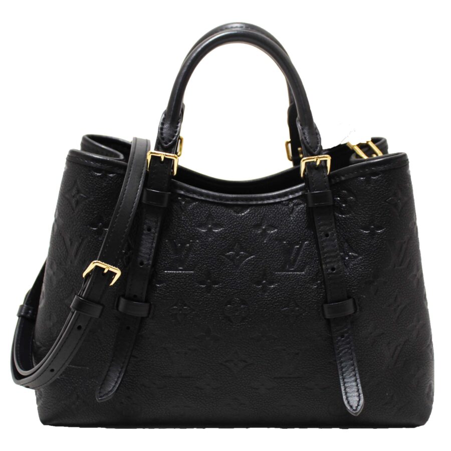Louis Vuitton Black Monogram Empreinte Babylone Tote PM Bag | Studio Nafay