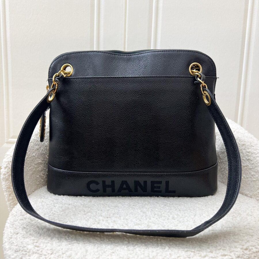 Chanel Tote Bag in Black Caviar and GHW | Studio Nafay