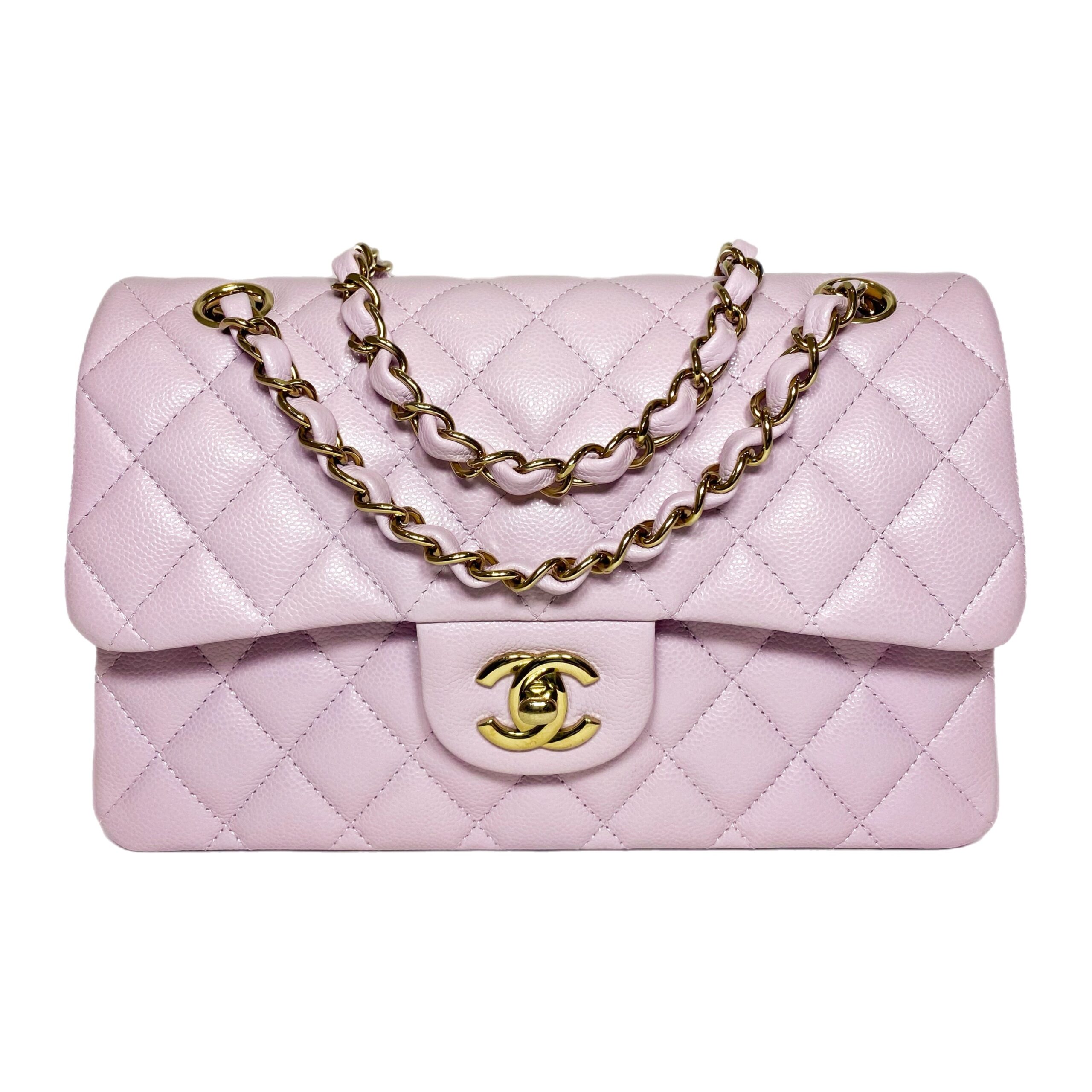 Chanel Lilac Small Classic Double Flap Bag - Product Image 2