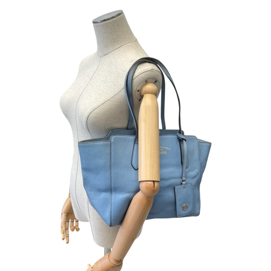 Women's Swing Tote Gg Bag Blue | Studio Nafay