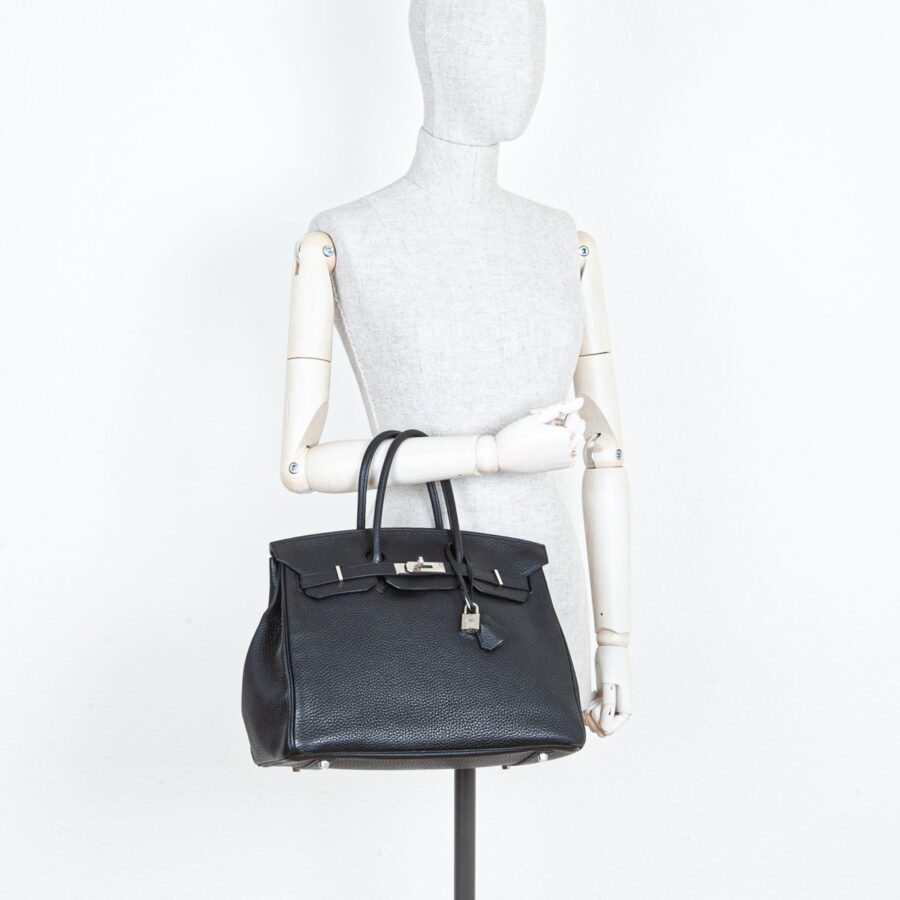 HERMÈS Birkin 35 Clemence Black | Studio Nafay