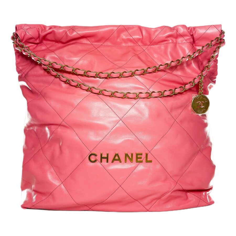 Chanel Large Leather Gold Clutch | Studio Nafay