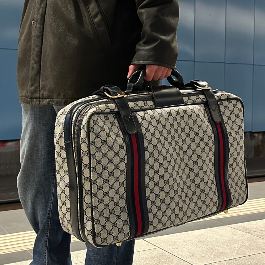 GUCCI 60 Suitcase Supreme Canvas | Studio Nafay