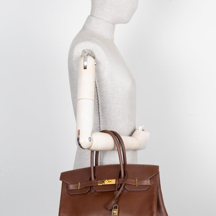 HERMÈS Birkin 35 Clemence Brown | Studio Nafay