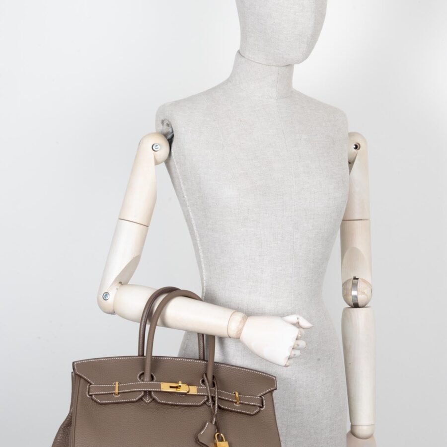 HERMÈS Birkin 35 Etoupe Clemence | Studio Nafay