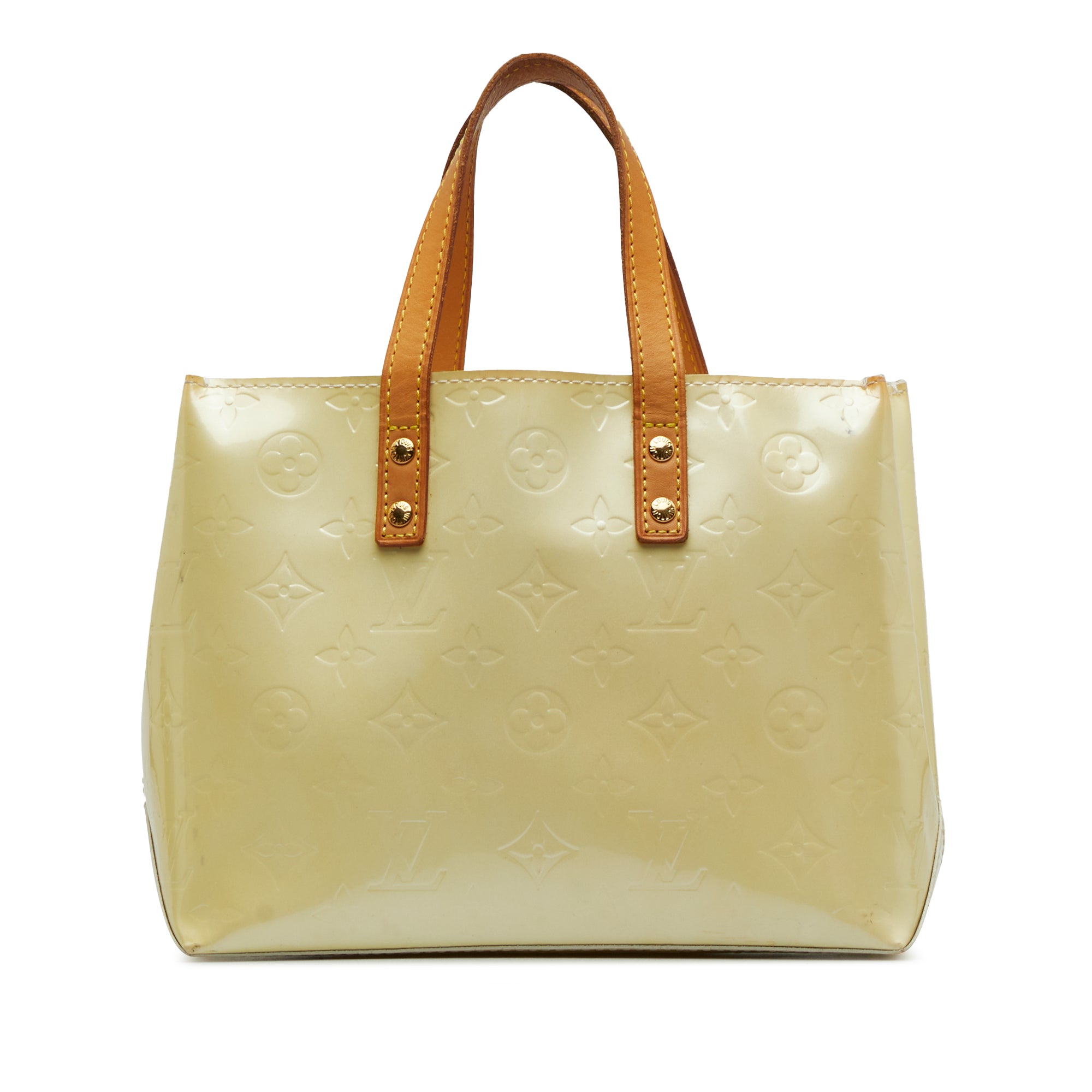 LOUIS VUITTON Monogram Vernis Reade PM Handbag