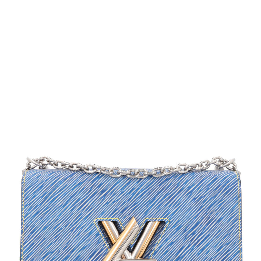 LV Twist MM Crossbody Bag Blue Epi | Studio Nafay