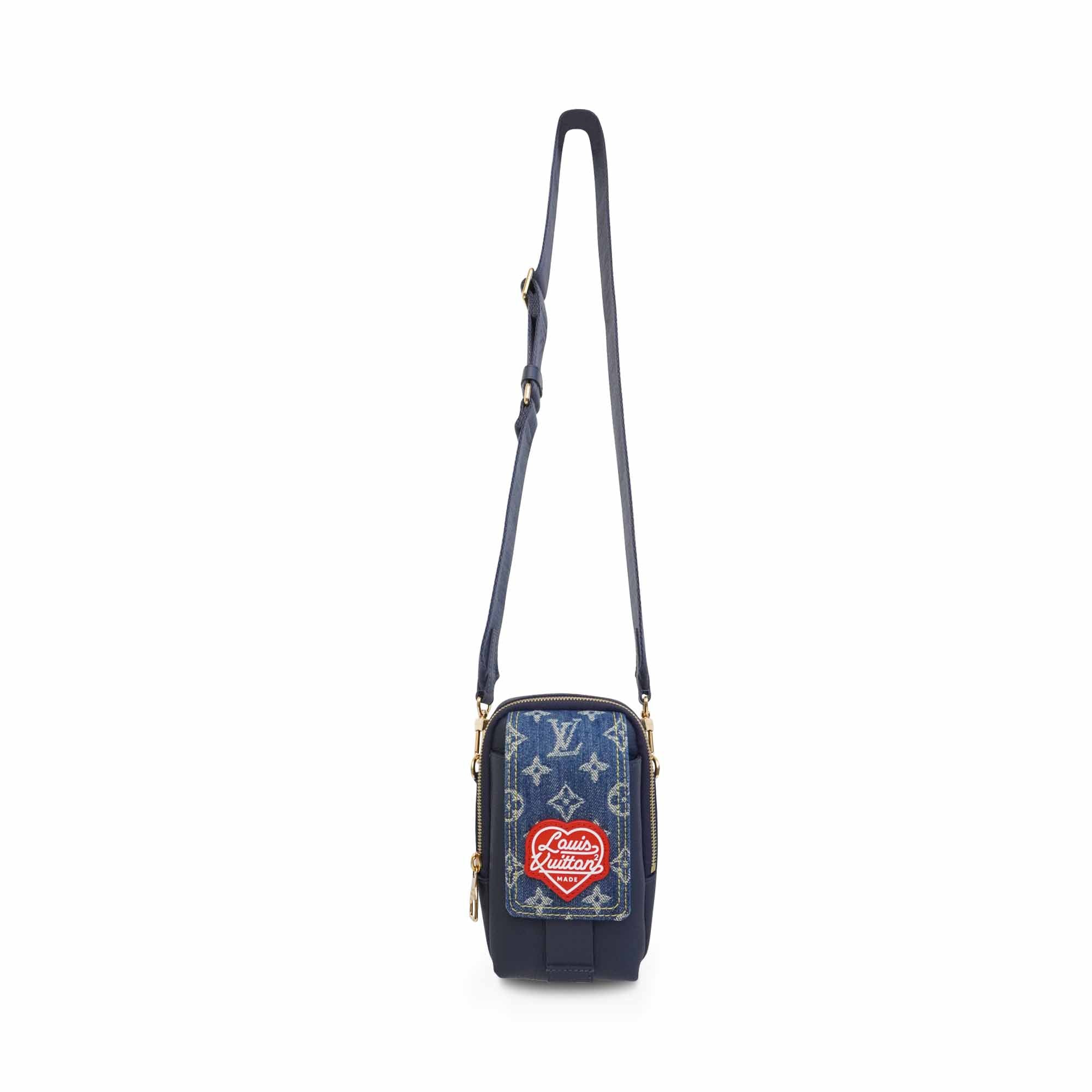 Louis Vuitton x Nigo ‘LV2 Double Phone Pouch’ Crossbody Bag