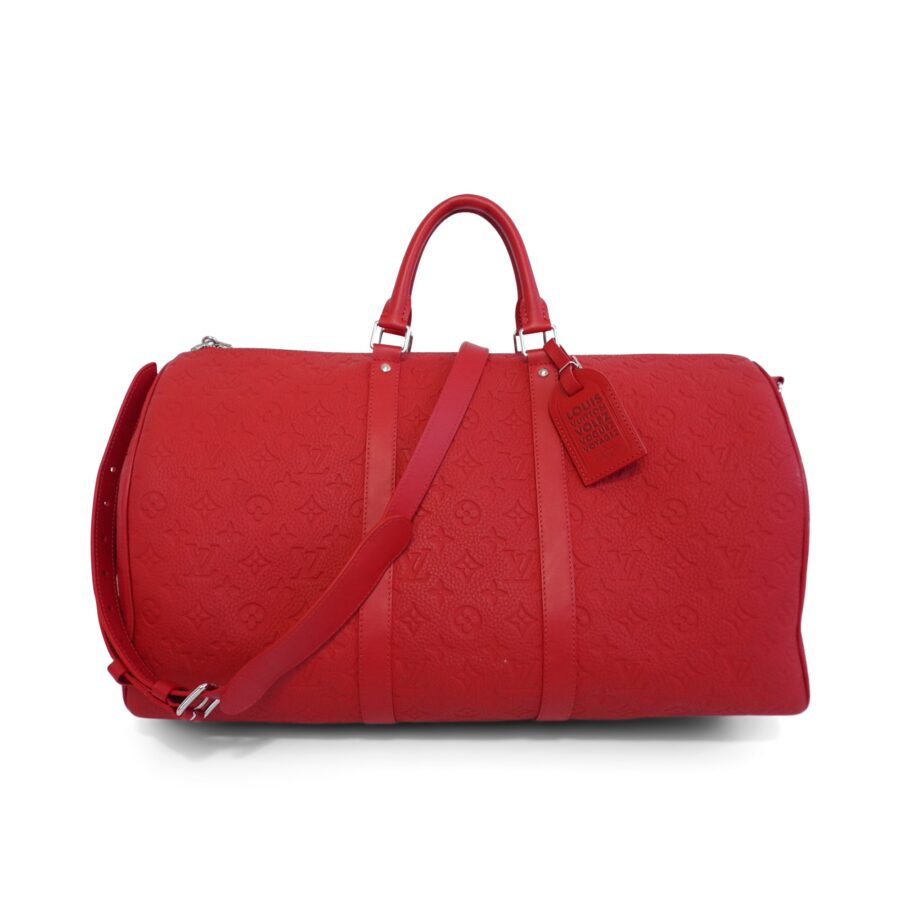 Louis Vuitton 'Keepall Bandouliere 50' Duffle Bag | Studio Nafay
