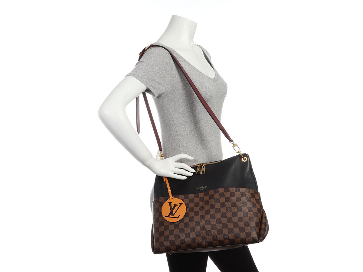 Louis Vuitton Damier Ebène Noir Maida Hobo