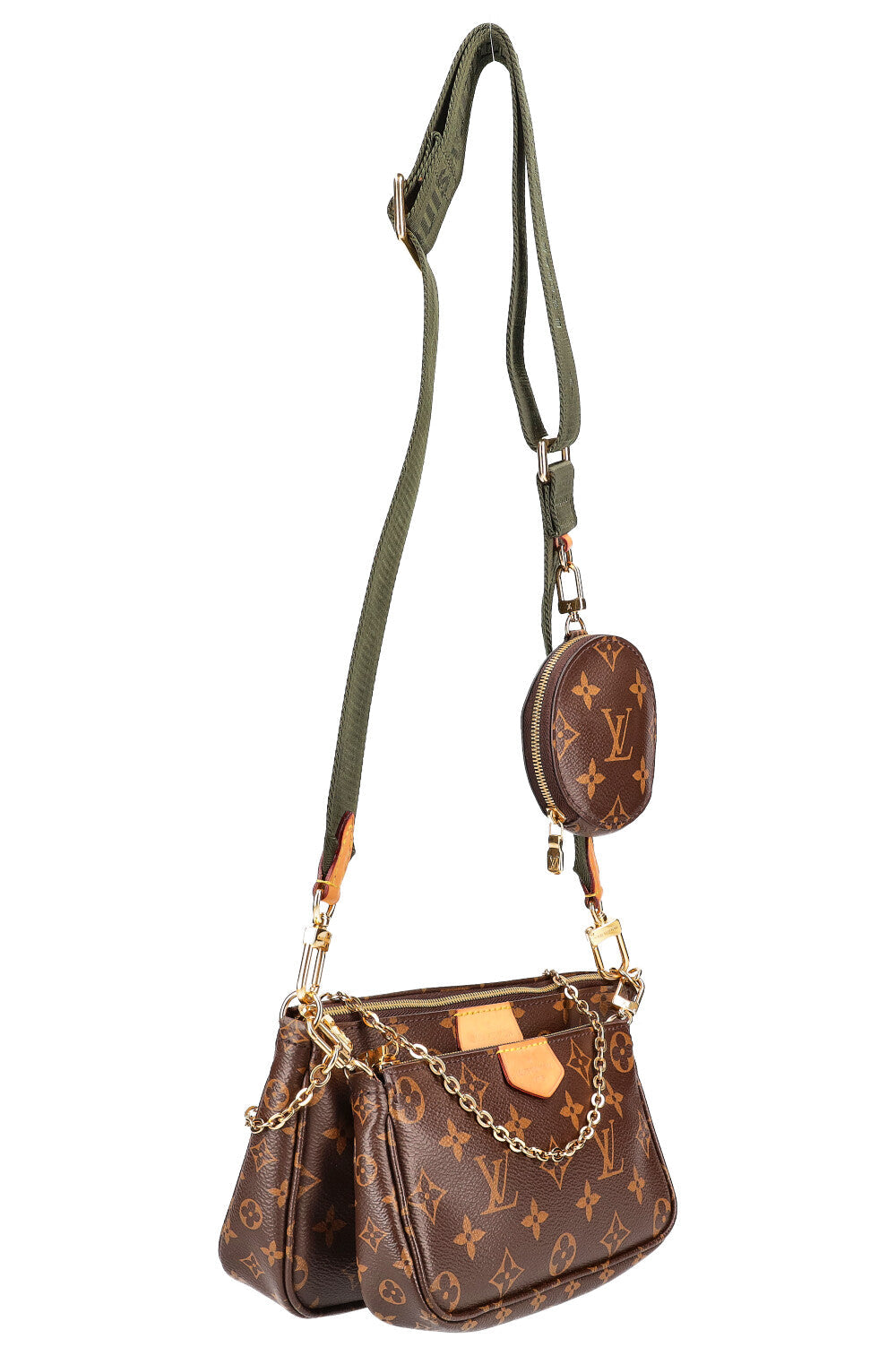 LOUIS VUITTON Multi Pochette Canvas MNG