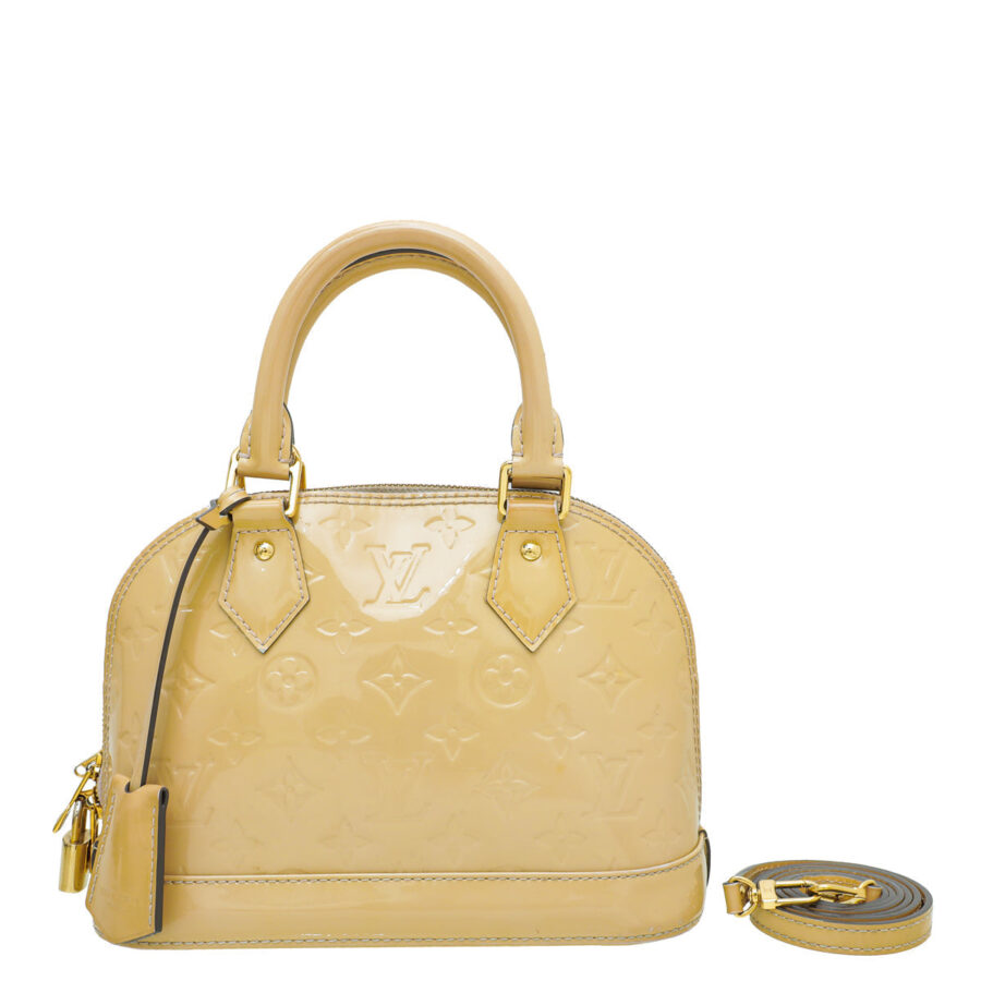 Louis Vuitton Dune Monogram Vernis Alma BB Bag | Studio Nafay