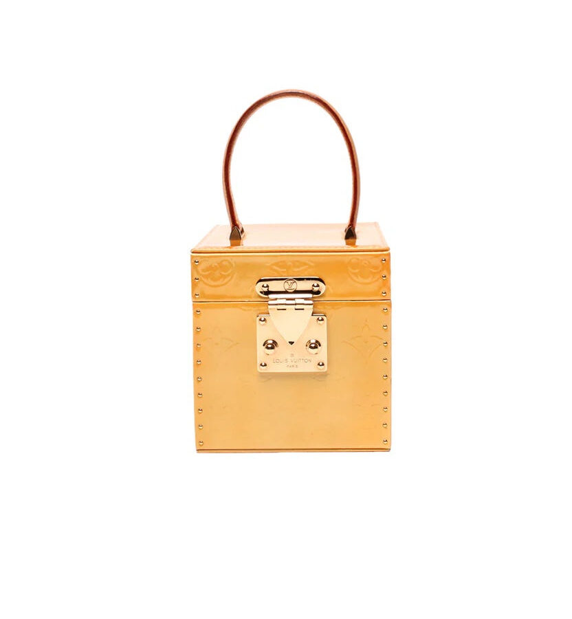 LOUIS VUITTON MONOGRAM VERNIS LEATHER BLEEKER COSMETIC HANDBAG | Studio Nafay