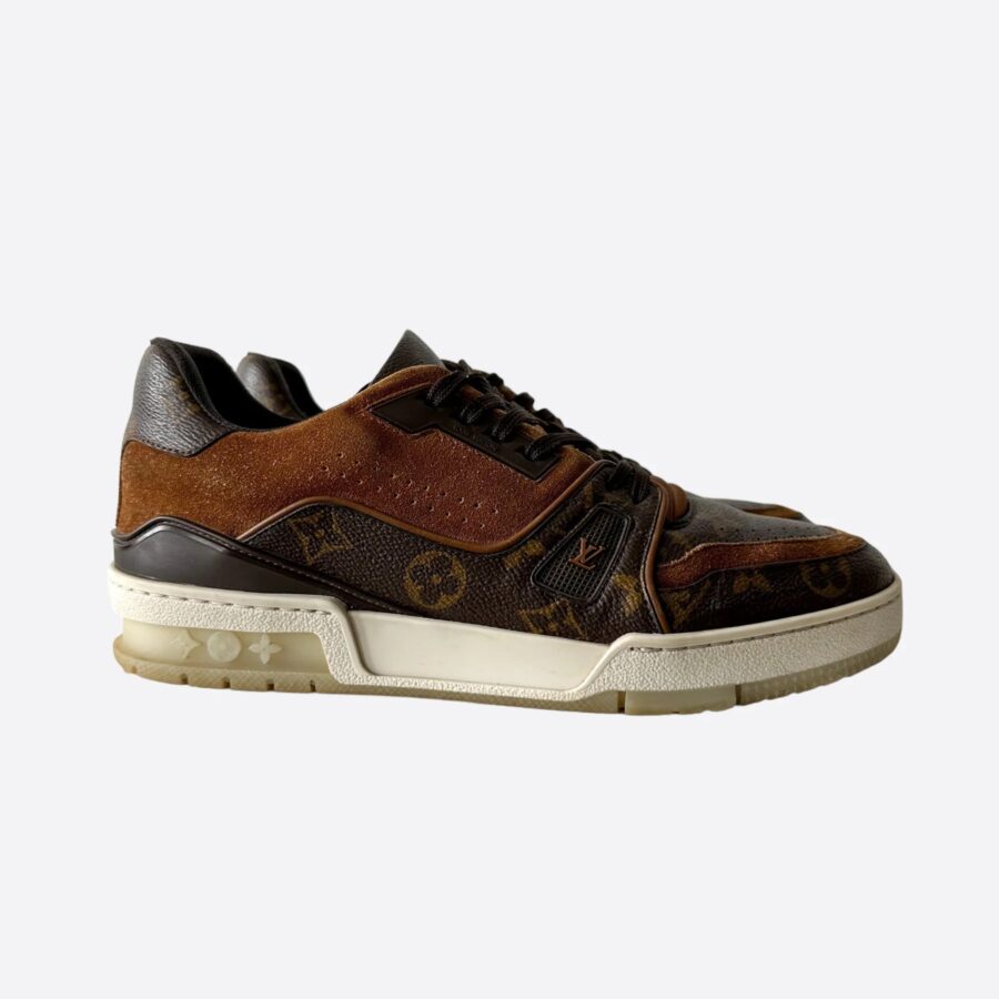 LOUIS VUITTON MONOGRAM SUEDE TRAINERS | Studio Nafay