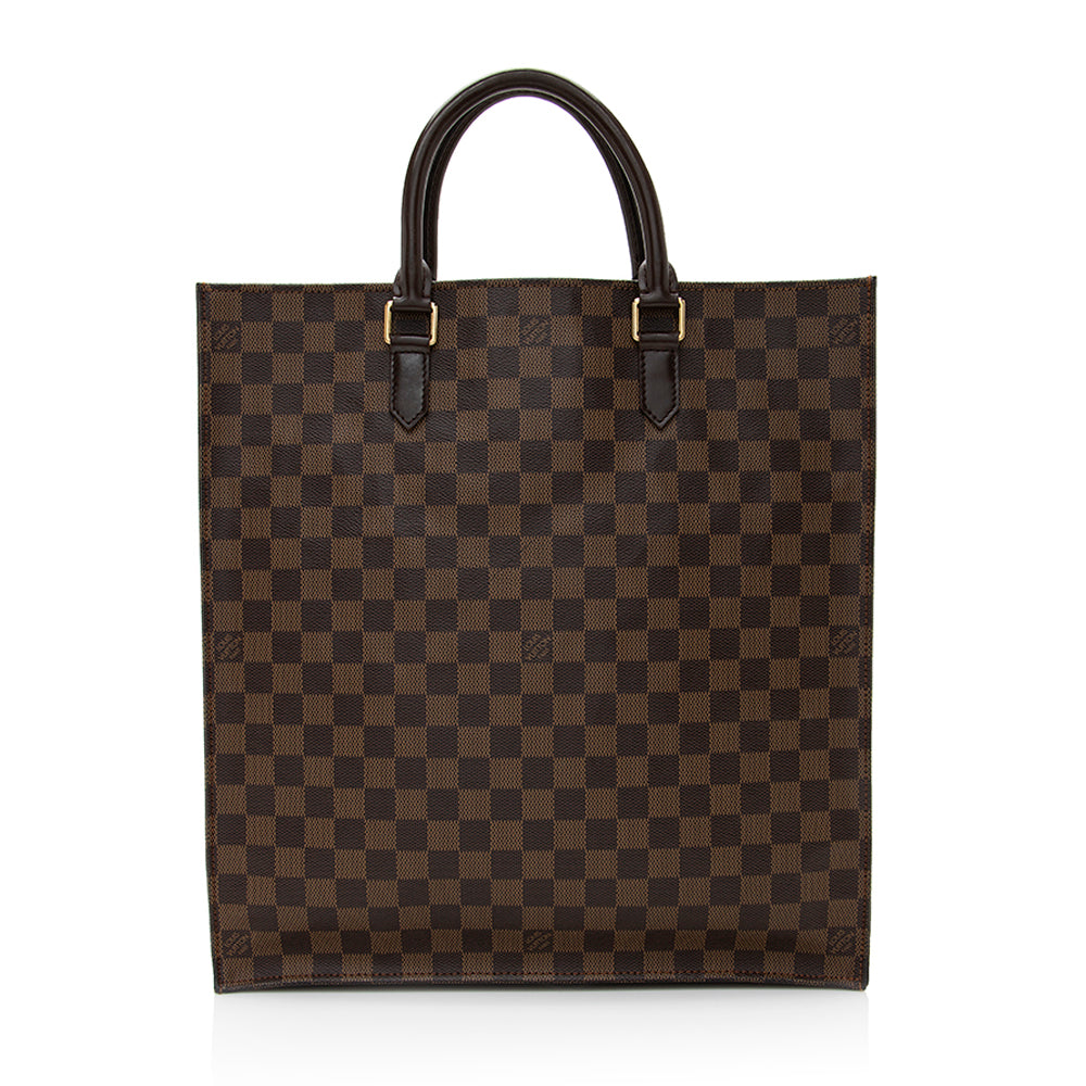 Louis Vuitton Damier Ebene Sac Plat Tote
