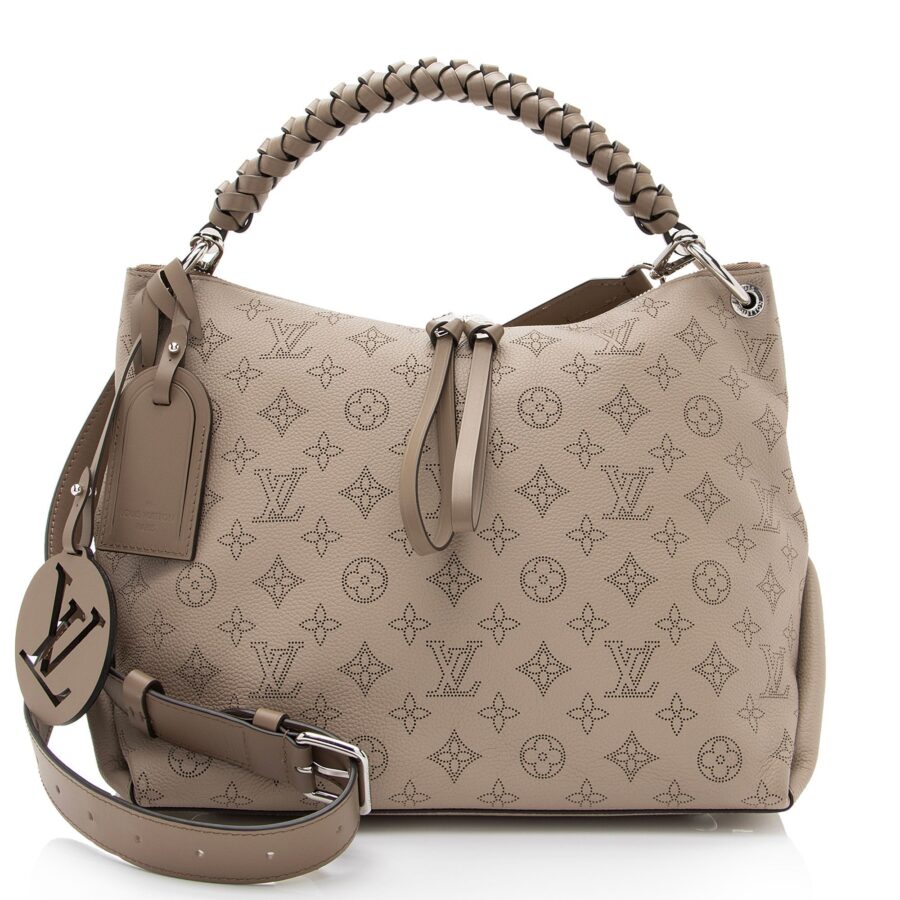 Louis Vuitton Mahina Leather Beaubourg MM Hobo | Studio Nafay