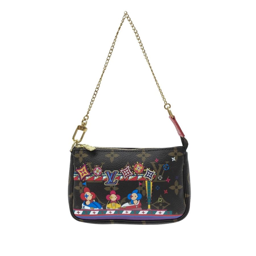 Louis Vuitton Mini Monogram Vivienne Christmas Pochette Accessoires | Studio Nafay