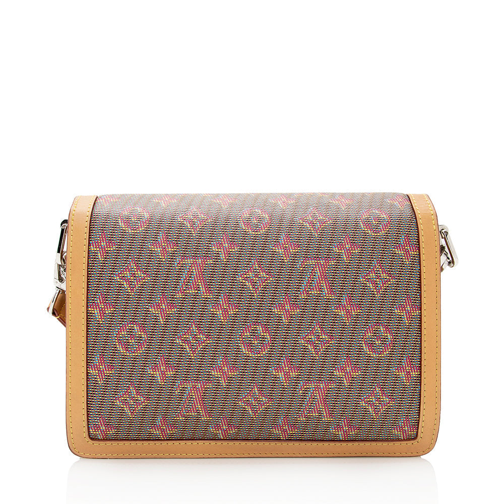 Louis Vuitton Monogram Leather Dauphine Pop MM Shoulder Bag