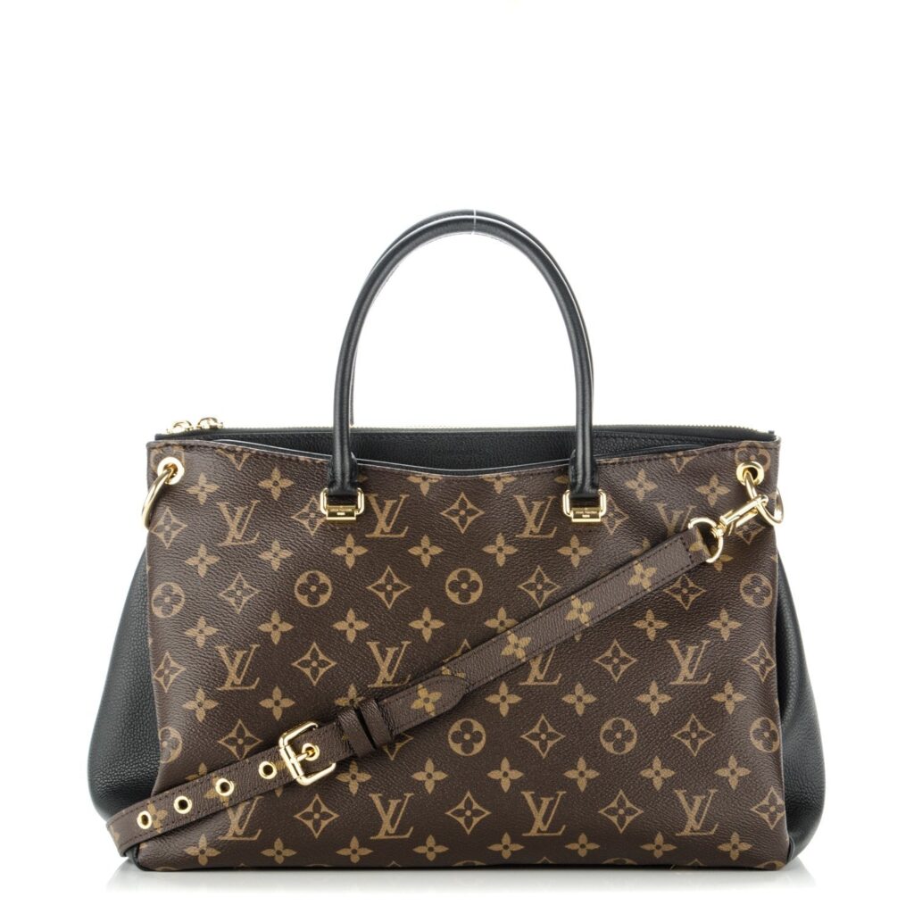 LOUIS VUITTON MONOGRAM PALLAS NOIR MM SHOULDER BAG - Product Image 2