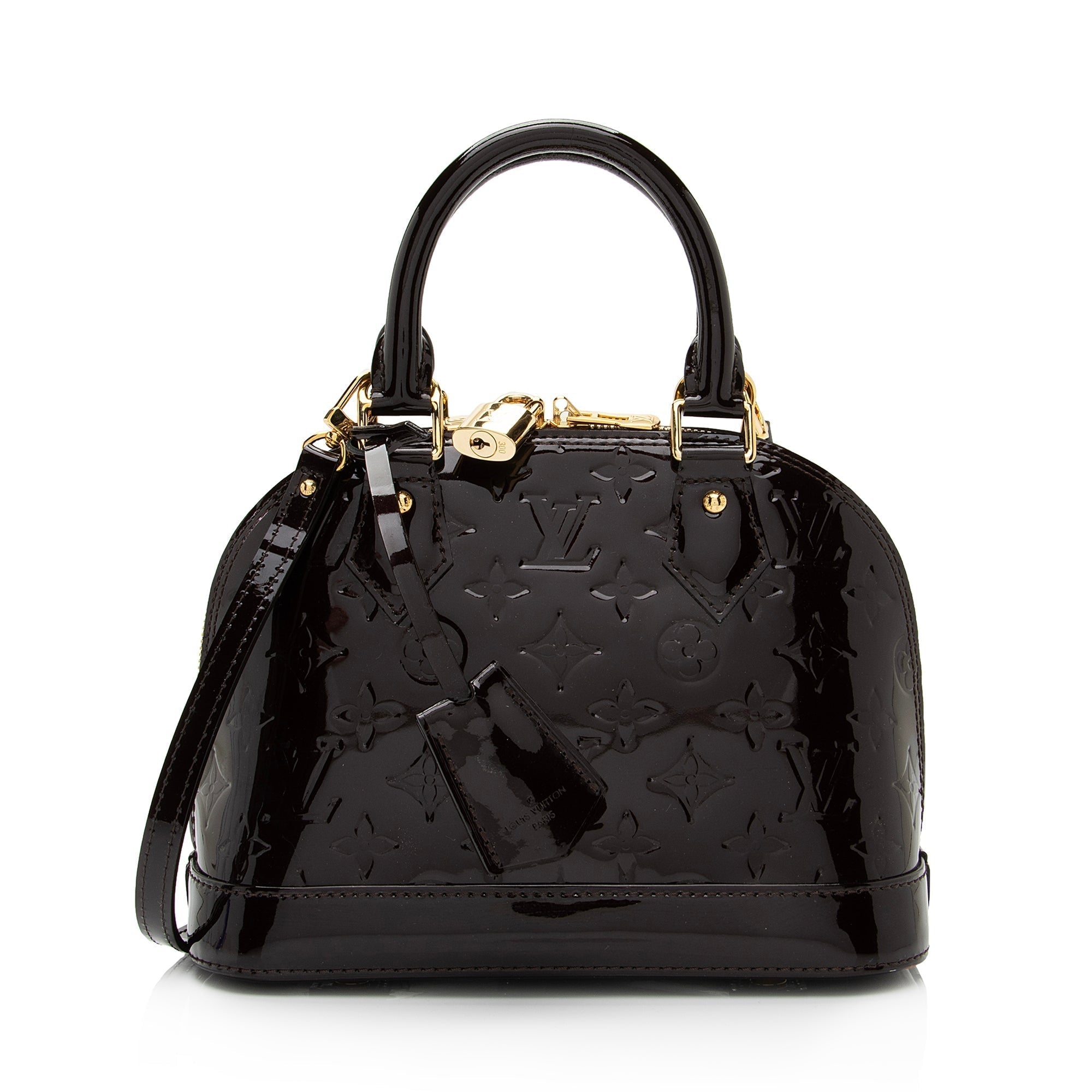 Louis Vuitton Monogram Vernis Alma BB Satchel