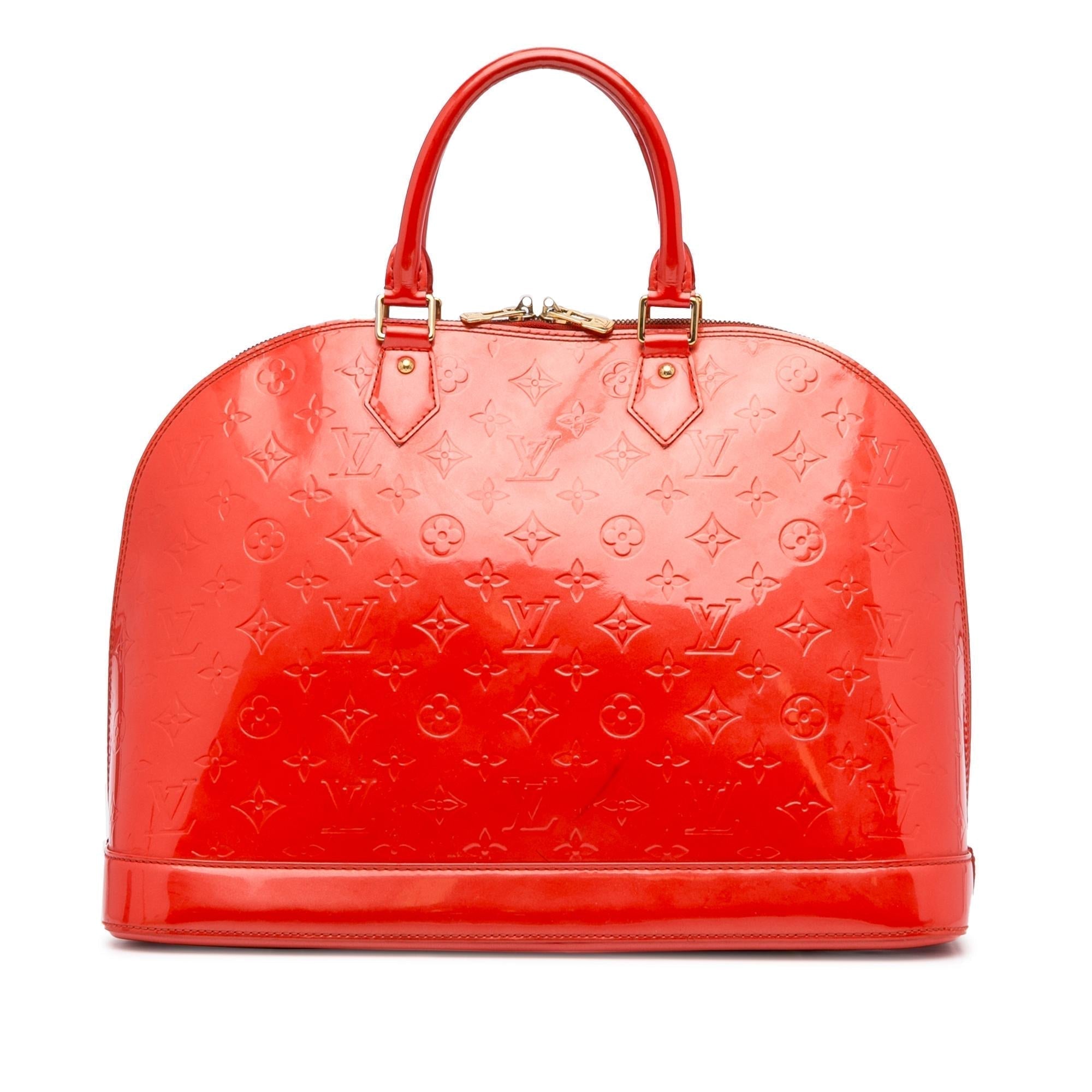 Louis Vuitton Monogram Vernis Alma GM
