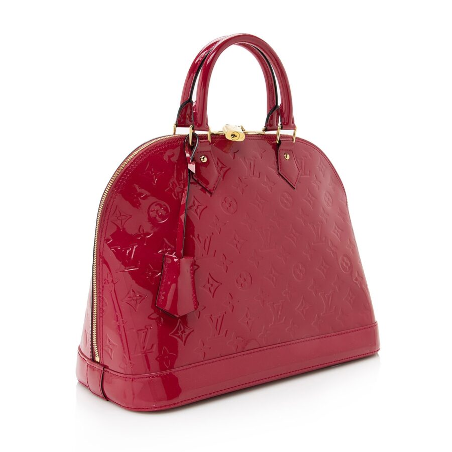 Louis Vuitton Monogram Vernis Alma MM Satchel | Studio Nafay